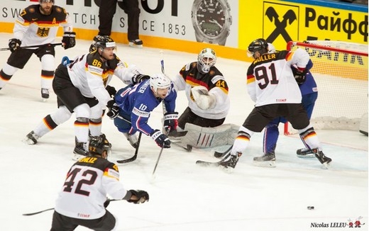 Photo hockey Championnats du monde -  : France (FRA) vs Allemagne (GER) - Les Bleus dominés