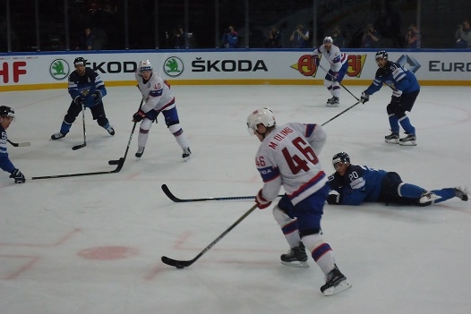 Photo hockey Championnats du monde -  : Norvège (NOR) vs Finlande (FIN) - Suspense total pour le top 4 