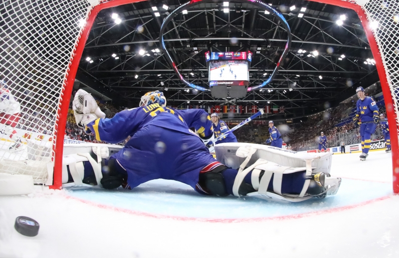 Photo hockey Championnats du monde -  : République Tchèque (CZE) vs Suède (SWE) - République tchèque comme à la maison
