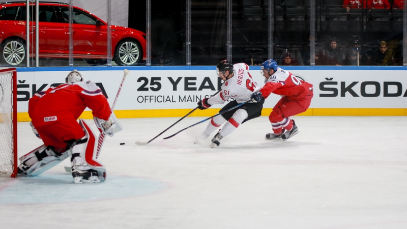 Photo hockey Championnats du monde -  : République Tchèque (CZE) vs Suisse (SUI) - La Nati surprend la Tchéquie !