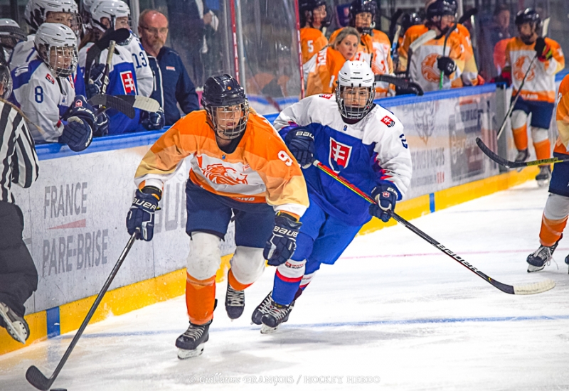 Photo hockey Championnats du monde -  : Slovaquie (SVK) vs Pays Bas (NED) - La Slovaquie décroche sa première victoire