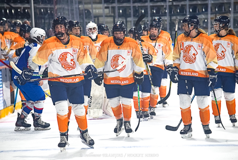 Photo hockey Championnats du monde -  : Slovaquie (SVK) vs Pays Bas (NED) - La Slovaquie décroche sa première victoire