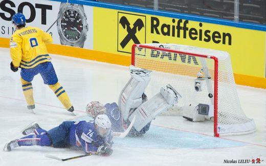 Photo hockey Championnats du monde -  : Suède (SWE) vs France (FRA) - Suède - France : les photos du match