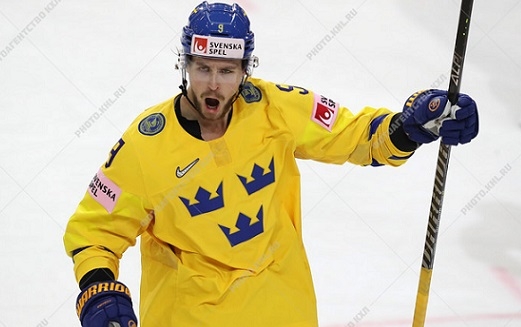Photo hockey Championnats du monde -  : Suède (SWE) vs Grande Bretagne (GBR) - La Suède reprend forme