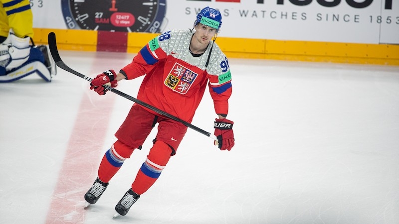 Photo hockey Championnats du monde -  : Suède (SWE) vs République Tchèque (CZE) - La République renverse les trois couronnes