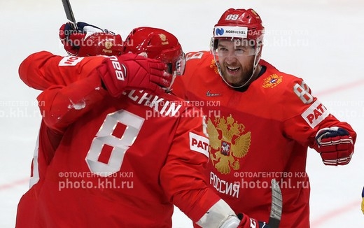 Photo hockey Championnats du monde -  : Suède (SWE) vs Russie (RUS) - La Russie reste invaincue