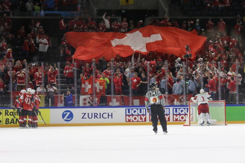 Photo hockey Championnats du monde -  : Suisse (SUI) vs Biélorussie (BLR) - La Nati se rassure face à la Biélorussie