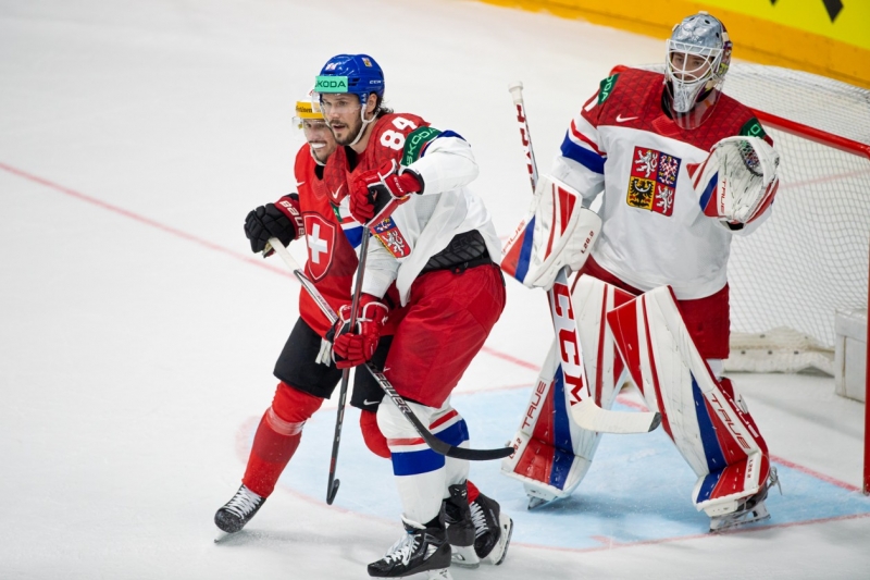 Photo hockey Championnats du monde -  : Suisse (SUI) vs République Tchèque (CZE) - Les Tchèques champions du monde !