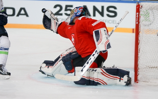 Photo hockey Championnats du monde -  : Suisse (SUI) vs Slovenie (SLO) - Les Helvètes grillent un joker !