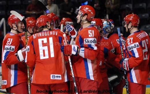 Photo hockey Championnats du monde - Championnats du monde - CDM : 1/4 Rép. Russie - Suisse