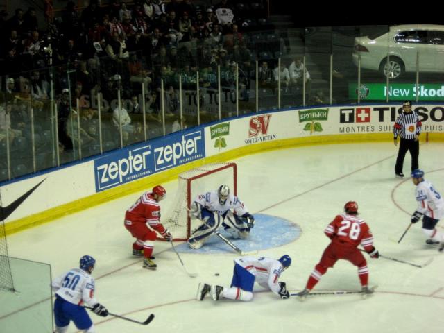 Photo hockey Championnats du monde - Championnats du monde - Et c’est un départ !