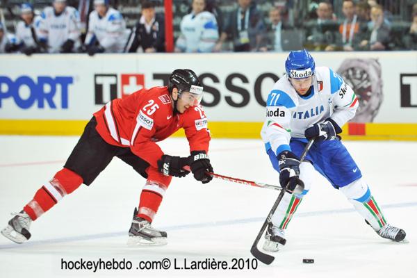 Photo hockey Championnats du monde - Championnats du monde - Hockey mondial 10: La Suisse qualifiée
