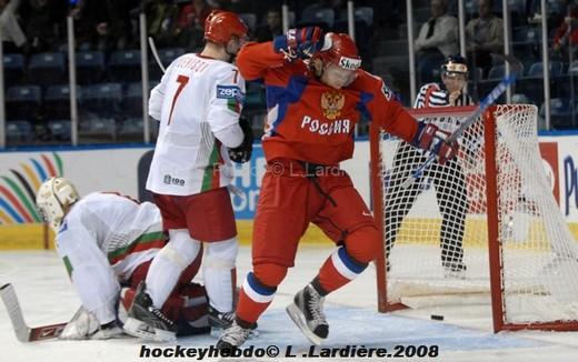 Photo hockey Championnats du monde - Championnats du monde - Koval résiste mais rompt aux tirs aux buts