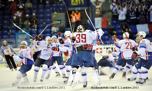 Photo hockey Championnats du monde - Championnats du monde - Mondial 11: La France sauvée !