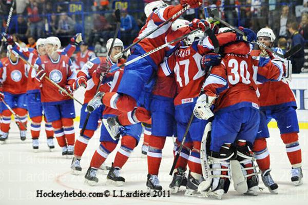 Photo hockey Championnats du monde - Championnats du monde - Mondial 11: La Norvège historique !