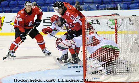 Photo hockey Championnats du monde - Championnats du monde - Mondial 11: La Suisse qualifiée