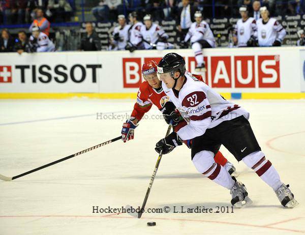 Photo hockey Championnats du monde - Championnats du monde - Mondial 11: Les Lettons supérieurs