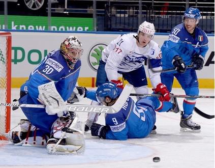 Photo hockey Championnats du monde - Championnats du monde - Mondial 14 : Braquage à l