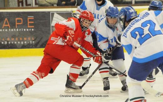 Photo hockey Championnats du monde - Championnats du monde - Mondial Féminin : Italie vs Danemark 