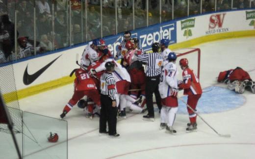 Photo hockey Championnats du monde - Championnats du monde - Mondiaux : J3 - Russie - Rép. Tchèque