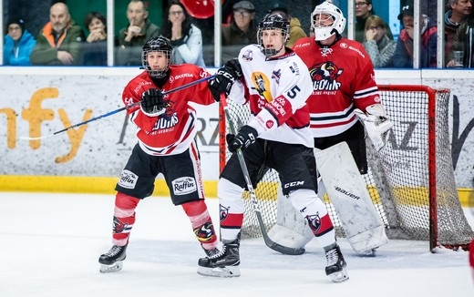 Photo hockey Coupe de France -  : Morzine-Avoriaz vs Chamonix  - Une qualification sans éclats