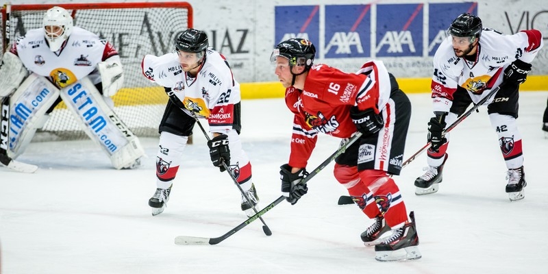 Photo hockey Coupe de France -  : Morzine-Avoriaz vs Chamonix  - Une qualification sans éclats
