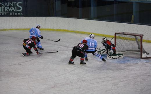 Photo hockey Coupe de France - CF - 8ème : Mont-Blanc vs Briançon  - Logique respectée