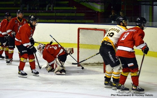 Photo hockey Coupe de France - Coupe de France - 1/16 de Finale : Besançon vs Strasbourg  - Logique domination sans partage