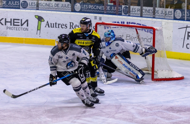 Photo hockey Coupe de France - Coupe de France - 1/16 de Finale : Roanne vs Marseille - CDF : Les Renards valeureux, mais les Spartiates étaient trop forts