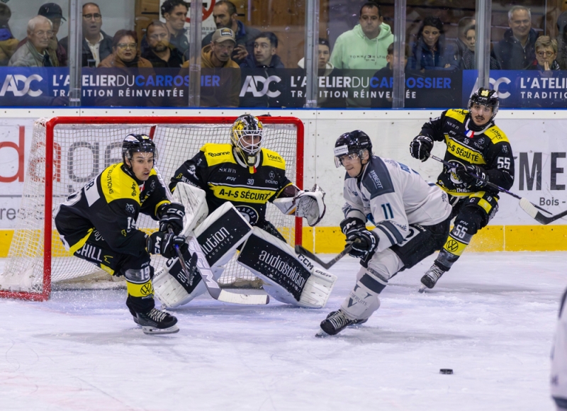 Photo hockey Coupe de France - Coupe de France - 1/16 de Finale : Roanne vs Marseille - CDF : Les Renards valeureux, mais les Spartiates étaient trop forts