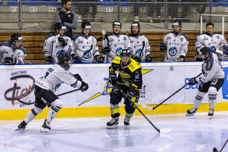 Photo hockey Coupe de France - Coupe de France - 1/16 de Finale : Roanne vs Marseille - CDF : Les Renards valeureux, mais les Spartiates étaient trop forts