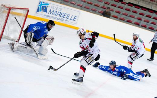 Photo hockey Coupe de France - Coupe de France : 1/16ème  : Marseille vs Briançon  - L
