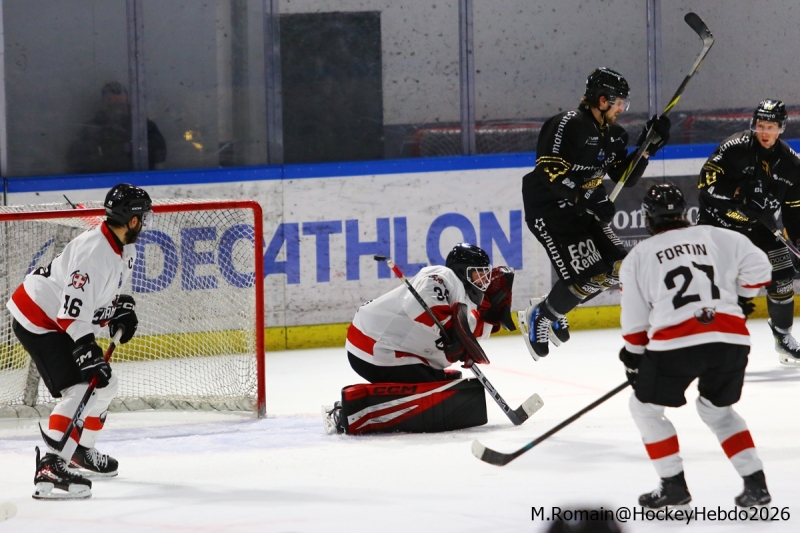 Photo hockey Coupe de France - Coupe de France - 1/2 Finale : Rouen vs Chamonix  - Rouen s’impose au bout du suspense !