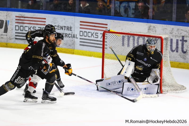 Photo hockey Coupe de France - Coupe de France - 1/2 Finale : Rouen vs Chamonix  - Rouen s’impose au bout du suspense !