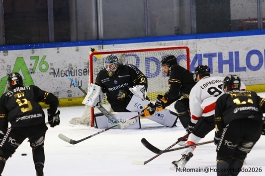 Photo hockey Coupe de France - Coupe de France - 1/2 Finale : Rouen vs Chamonix  - Rouen s’impose au bout du suspense !
