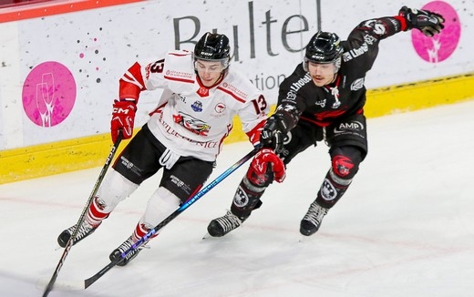 Photo hockey Coupe de France - Coupe de France - 1/4 de Finale : Amiens  vs Nice - Amiens se qualifie pour les 1/2 face à Nice