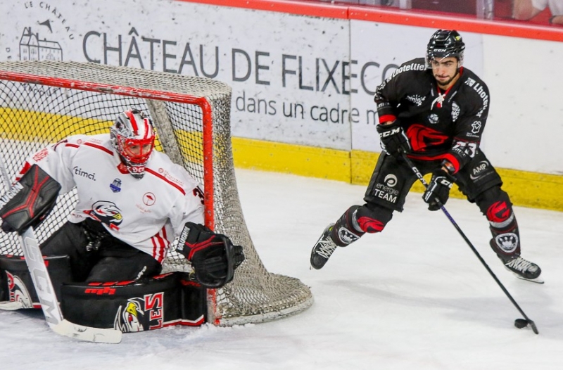 Photo hockey Coupe de France - Coupe de France - 1/4 de Finale : Amiens  vs Nice - Amiens se qualifie pour les 1/2 face à Nice