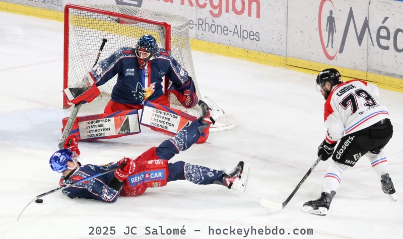 Photo hockey Coupe de France - Coupe de France - 1/4 de Finale : Grenoble  vs Bordeaux - Grenoble en demi finale !