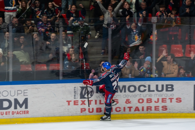 Photo hockey Coupe de France - Coupe de France - 1/4 de Finale : Grenoble  vs Bordeaux - Grenoble en demi finale !
