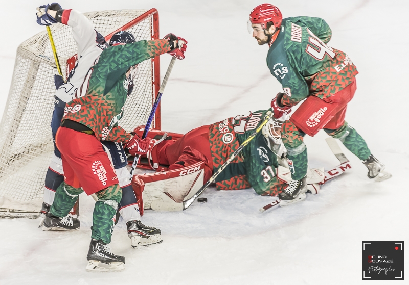 Photo hockey Coupe de France - Coupe de France - 1/4 Finale : Cergy-Pontoise vs Angers  - CDF : Les Ducs s’envolent pour la demi-finale
