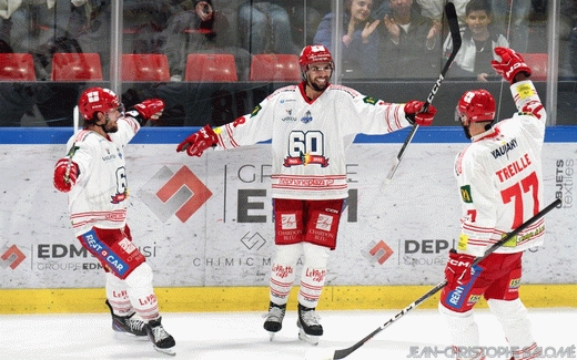 Photo hockey Coupe de France - Coupe de France - 1/8 Finale : Grenoble  vs Marseille - Grenoble passe en quart face à Marseille.