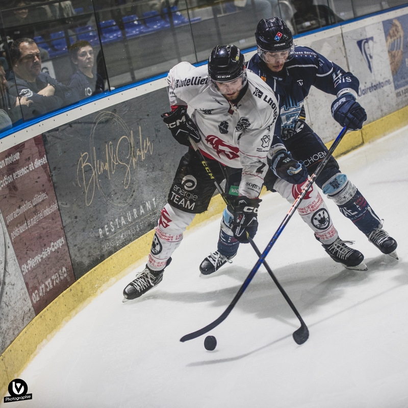 Photo hockey Coupe de France - Coupe de France - 1/8 Finale : Tours  vs Amiens  - Amiens se qualifie pour les 1/4 face à Tours