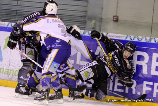Photo hockey Coupe de France - Coupe de France : 1/8ème  : Rouen vs Reims - Rouen sans trembler.