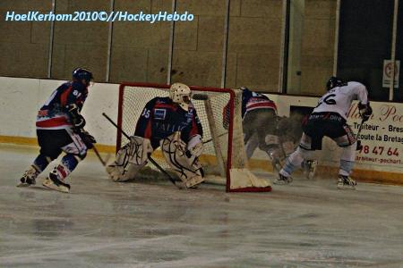 Photo hockey Coupe de France - Coupe de France : 1/8ème de finale : Brest  vs Angers  - Le choc des leaders.