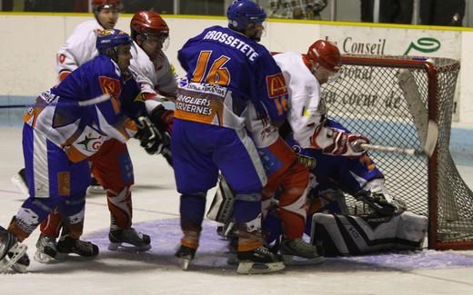 Photo hockey Coupe de France - Coupe de France : 16ème de finale : Clermont-Ferrand vs Valence - La hiérarchie a prévalue 