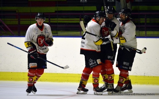 Photo hockey Coupe de France - Coupe de France - 1er tour : Besançon vs Mulhouse - CDF : Les Aigles volent vers le 2e tour