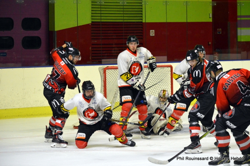 Photo hockey Coupe de France - Coupe de France - 1er tour : Besançon vs Mulhouse - CDF : Les Aigles volent vers le 2e tour