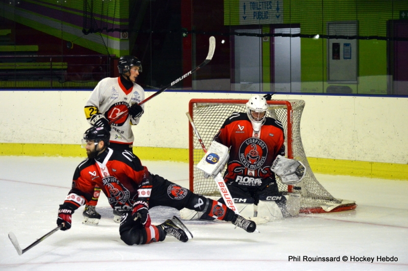 Photo hockey Coupe de France - Coupe de France - 1er tour : Besançon vs Mulhouse - CDF : Les Aigles volent vers le 2e tour