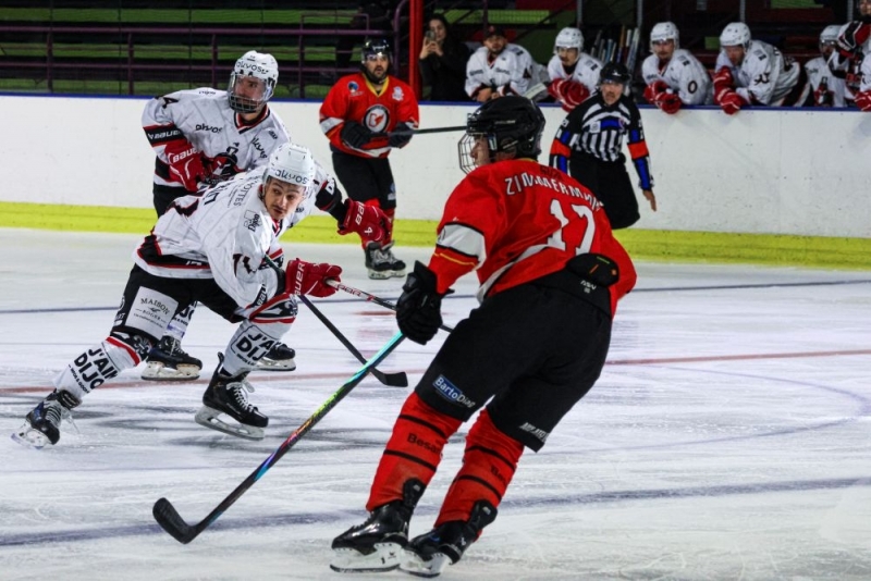 Photo hockey Coupe de France - Coupe de France - 1er tour : Besançon vs Dijon  - CDF : Dijon remporte un derby musclé