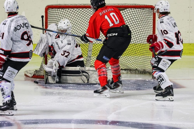 Photo hockey Coupe de France - Coupe de France - 1er tour : Besançon vs Dijon  - CDF : Dijon remporte un derby musclé